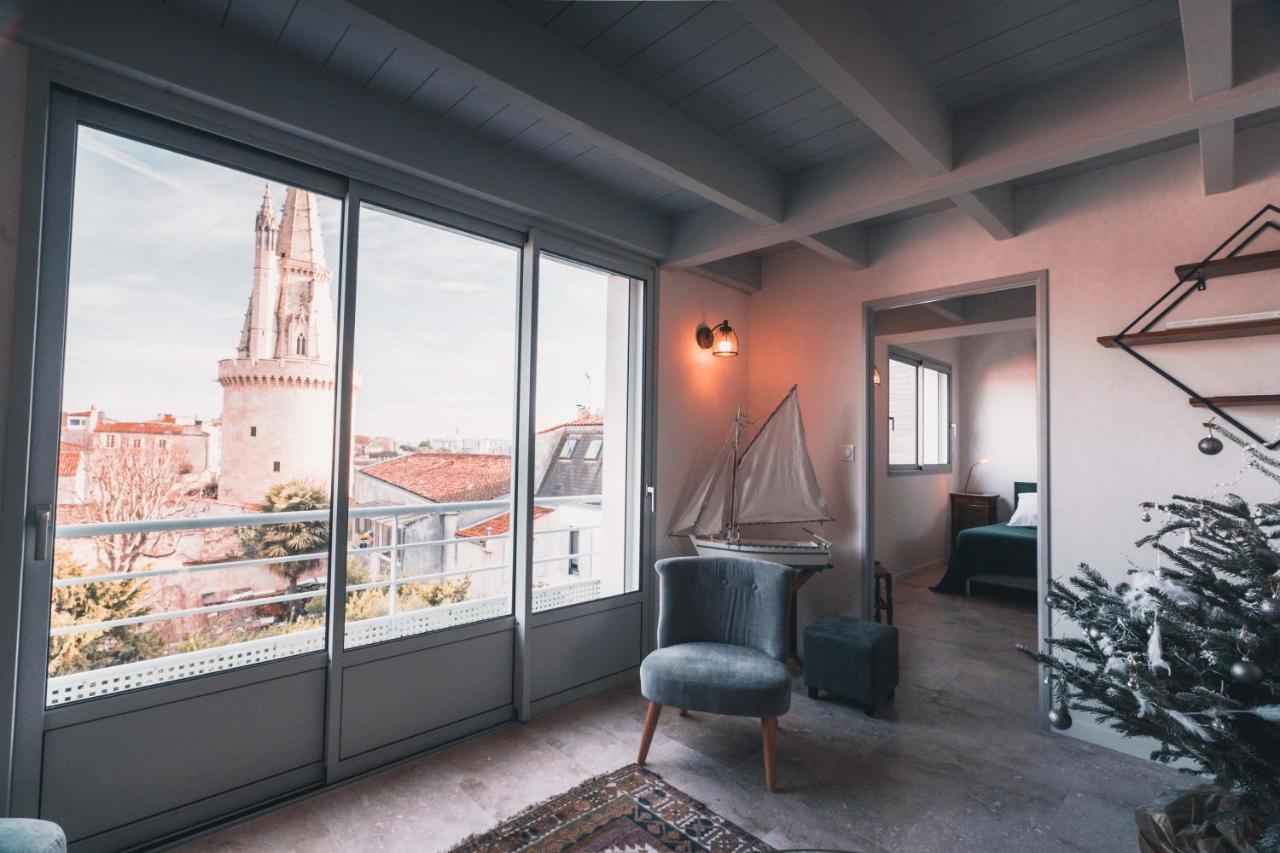 Duplex Vue Sur Tour Appartement Remparts 3 La Rochelle  Exterior foto